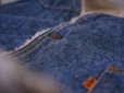 画像10: 1970s Levi's デニムボアベスト　 表記M 