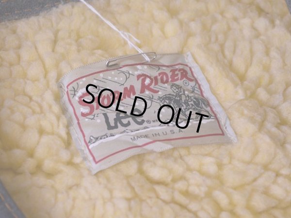 画像3: 1970s Lee STORM RIDER スウェードボアベスト　 実寸M 