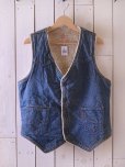 画像1: 1970s Levi's デニムボアベスト　<br>表記M<br> (1)