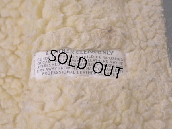 画像4: 1970s Lee STORM RIDER スウェードボアベスト　 実寸M 