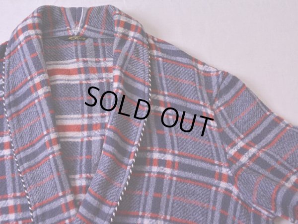 画像5: 1940s Beacon ブラウンケットガウン　 実寸ML 