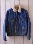 画像1: 1970s Levi's 70608デニムボアジャケット　<br>表記38<br> (1)