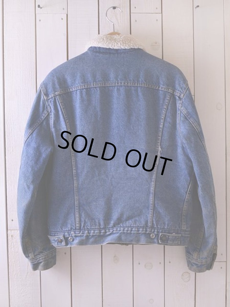 画像2: 1970s Levi's 70608デニムボアジャケット　 表記38  (2)