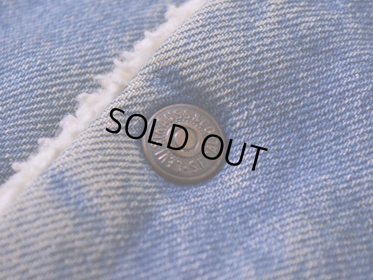 画像10: 1970s Levi's 70608デニムボアジャケット　 表記38  (10)