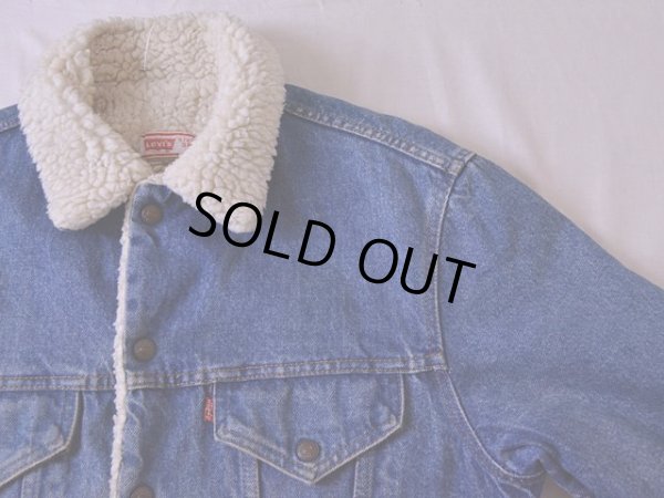 画像4: 1970s Levi's 70608デニムボアジャケット  表記38