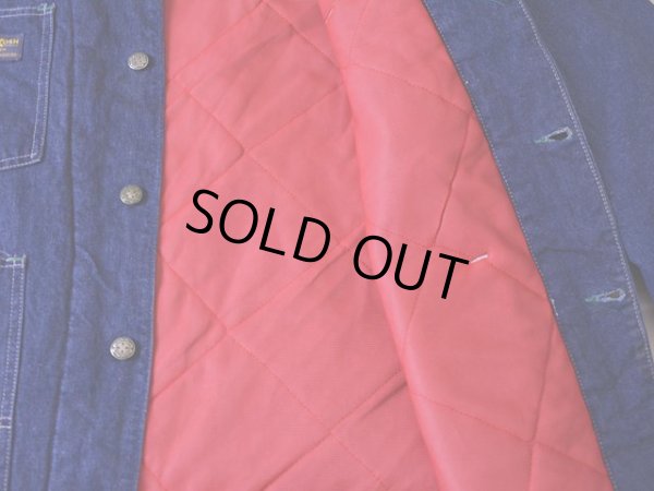 画像8: 1980s OSHKOSH 裏キルティングデニムカバーオール　 表記38 