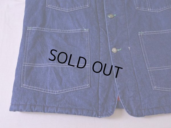 画像7: 1980s OSHKOSH 裏キルティングデニムカバーオール　 表記38 
