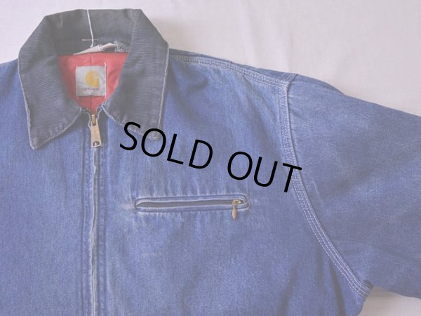 画像4: 1980s Carhartt デニムデトロイトジャケット  実寸L