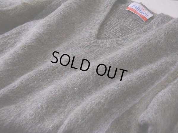 画像8: 1960s Jantzen Vネックモヘアセーター　 表記L 