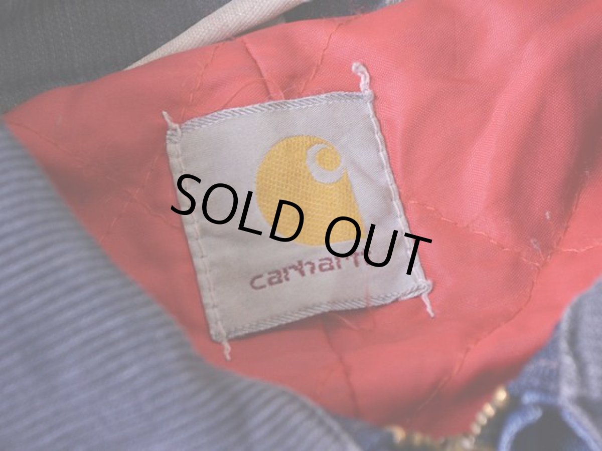 画像3: 1980s Carhartt デニムデトロイトジャケット　 実寸L  (3)
