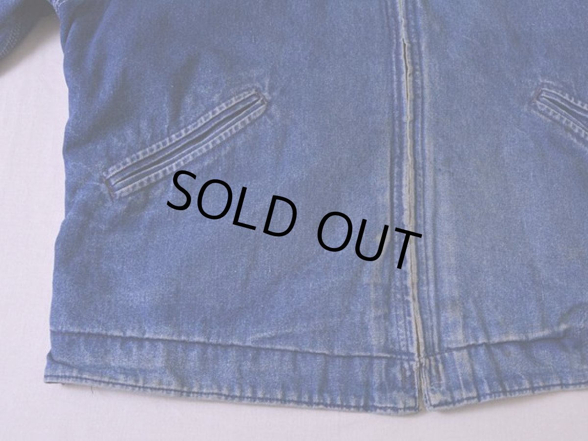 画像6: 1980s Carhartt デニムデトロイトジャケット　 実寸L  (6)