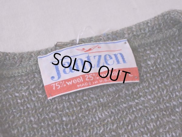 画像4: 1960s Jantzen Vネックモヘアセーター　 表記L 