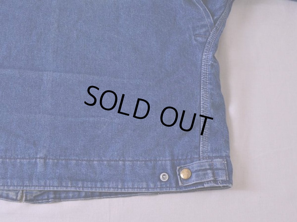 画像9: 1980s Carhartt デニムデトロイトジャケット　 実寸L  (9)