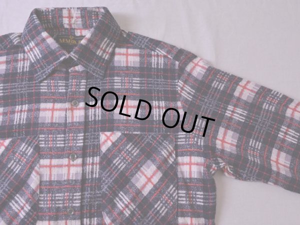画像4: 1980s プリントネルシャツ  表記S