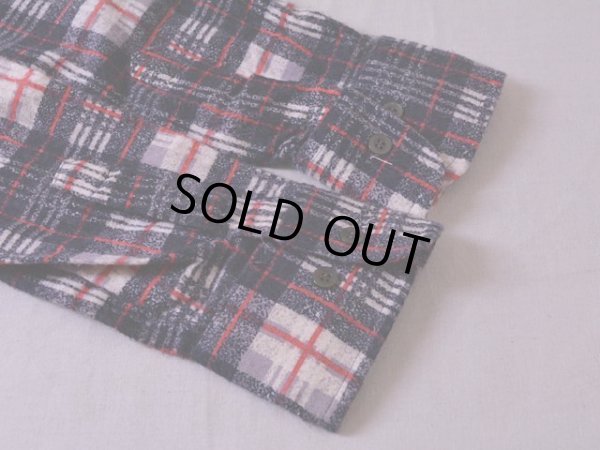 画像5: 1980s プリントネルシャツ  表記S