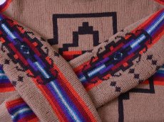 画像7: 1970s PENDLETON ネイティブ柄ウールセーター　 表記M  (7)