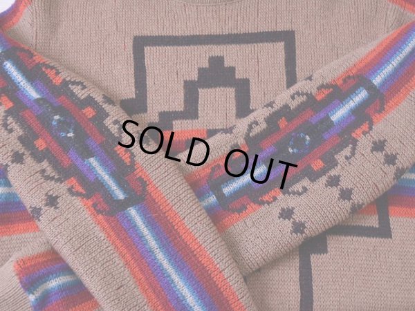 画像7: 1970s PENDLETON ネイティブ柄ウールセーター  表記M