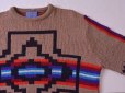 画像4: 1970s PENDLETON ネイティブ柄ウールセーター　 表記M 