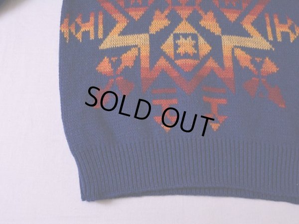 画像7: 1970s PENDLETON ネイティブ柄ウールセーター　 表記M 