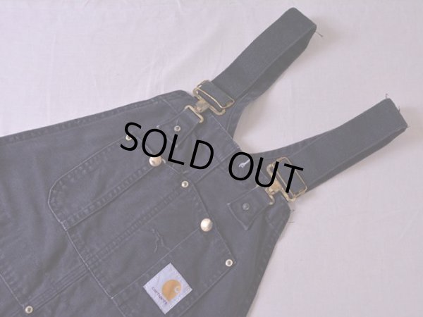 画像5: 1990s Carhartt ダブルニーダックオーバーオール  表記w34