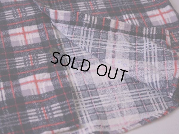 画像7: 1980s プリントネルシャツ  表記S