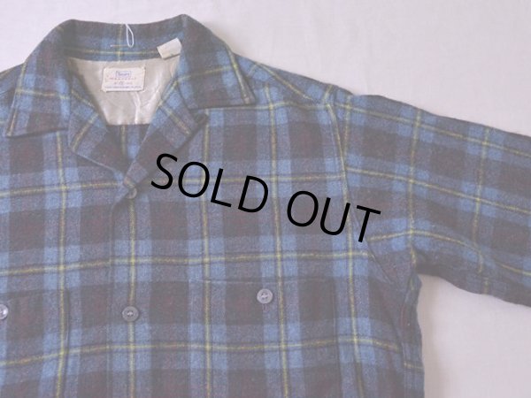 画像4: 1960s Sears ウールシャツ　 表記S 