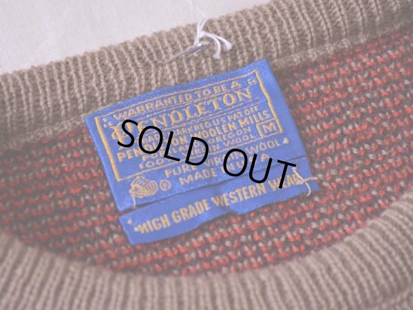 画像3: 1970s PENDLETON ネイティブ柄ウールセーター  表記M