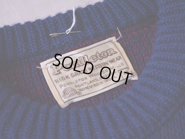 画像3: 1970s PENDLETON ネイティブ柄ウールセーター　 表記M 