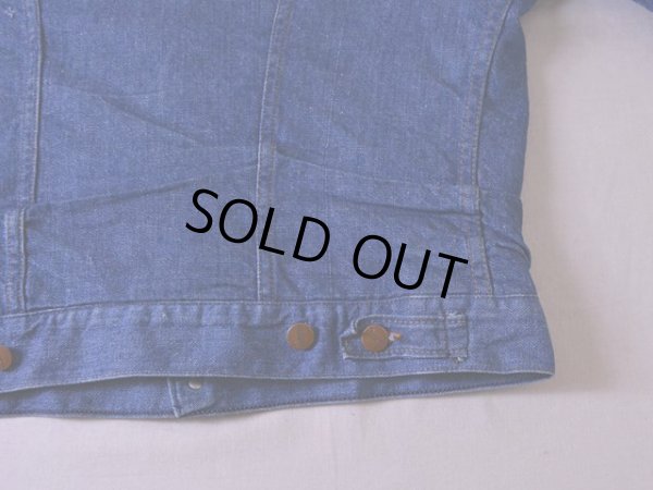 画像8: 1970s MAVERICK デニムボアランチジャケット　 実寸38-40 