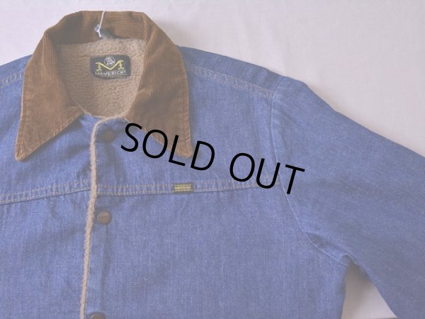画像4: 1970s MAVERICK デニムボアランチジャケット　 実寸38-40 