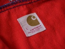 画像3: 1970s Carhartt デニムアクティブパーカー　 表記L  (3)