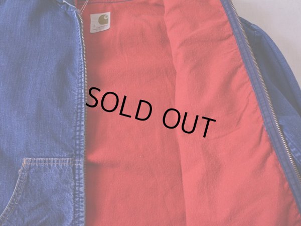 画像8: 1970s Carhartt デニムアクティブパーカー　 表記L 