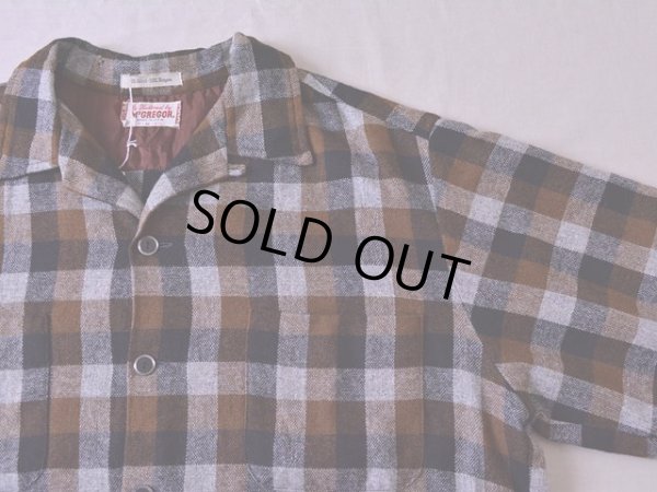 画像4: 1960s McGREGOR ウールレーヨンシャツ　 表記M 