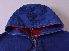 画像4: 1970s Carhartt デニムアクティブパーカー　 表記L  (4)