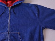 画像5: 1970s Carhartt デニムアクティブパーカー　 表記L  (5)