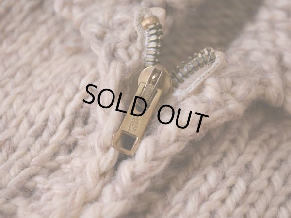 画像8: 1950s〜 ハンティング柄カウチンセーター　 実寸M 