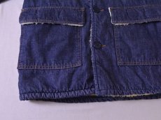 画像6: 1970s Sears ROEBUCKS デニムボアランチコート　 表記34-R  (6)