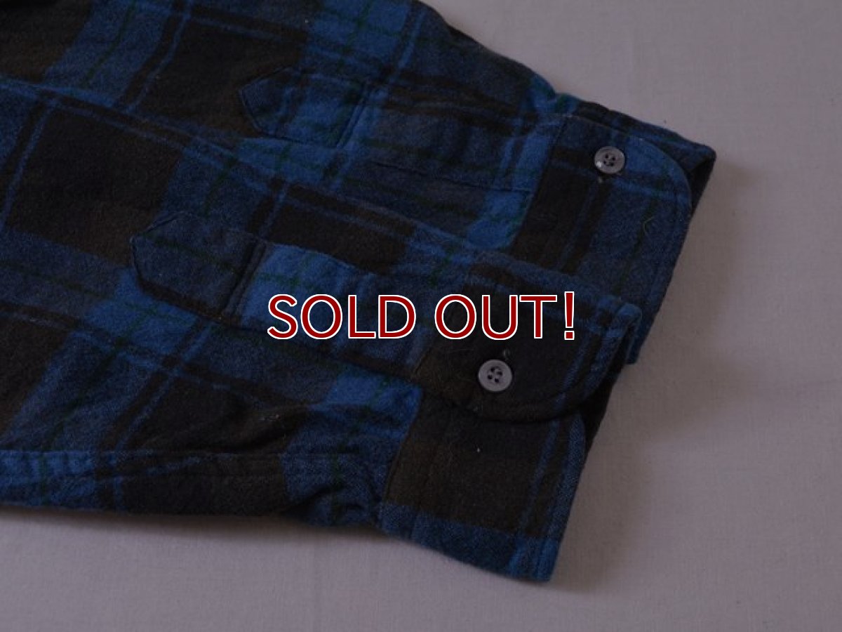 画像6: 1960s PENDLETON ウールBDシャツ　 表記M  (6)