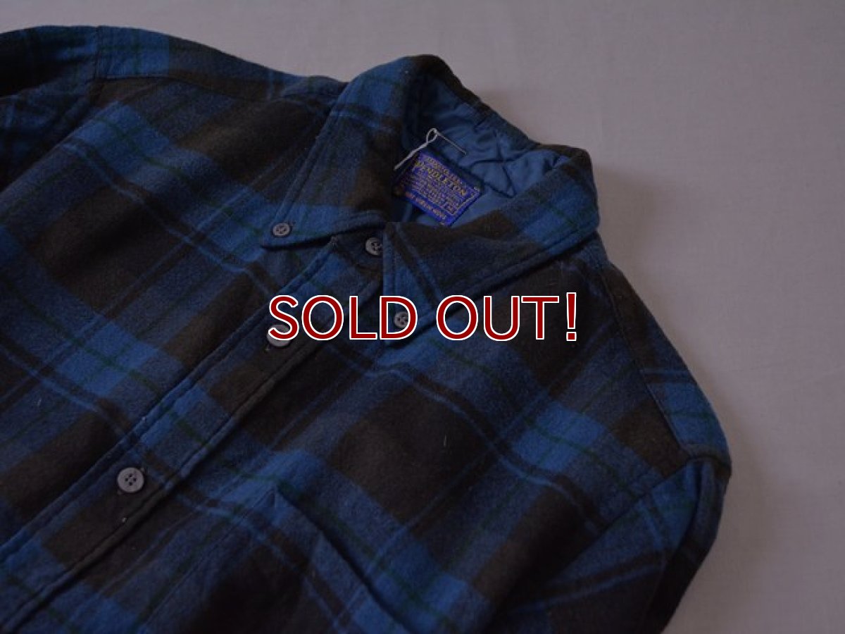 画像9: 1960s PENDLETON ウールBDシャツ　 表記M  (9)