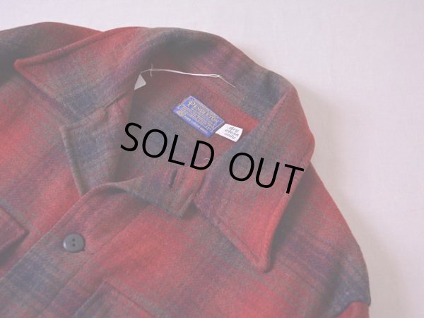 画像7: 1960s PENDLETON オンブレウールジャケット　 表記M 