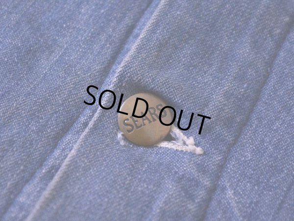 画像8: 1970s-80s Sears ブランケット付きデニムカバーオール　 表記L 