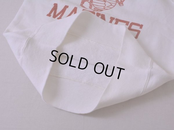 画像9: 1960s U.S.MARINES 染み込みプリントスウェット　 実寸SM 