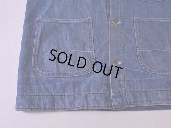 画像6: 1970s-80s Sears ブランケット付きデニムカバーオール　 表記L 