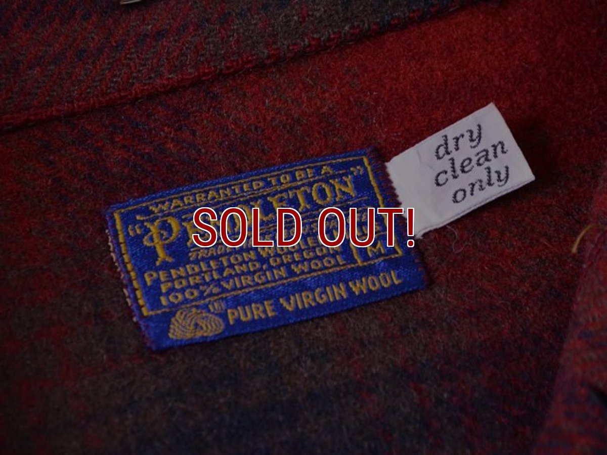 画像3: 1960s PENDLETON オンブレウールジャケット　 表記M  (3)