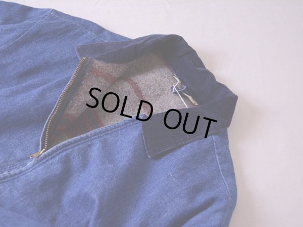 画像10: 〜1970s Wrangler ブランケット付きデニムワークジャケット　 表記44 