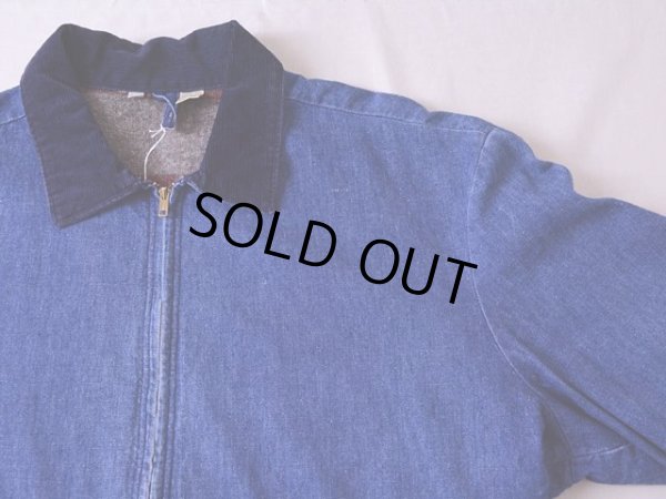 画像4: 〜1970s Wrangler ブランケット付きデニムワークジャケット　 表記44 