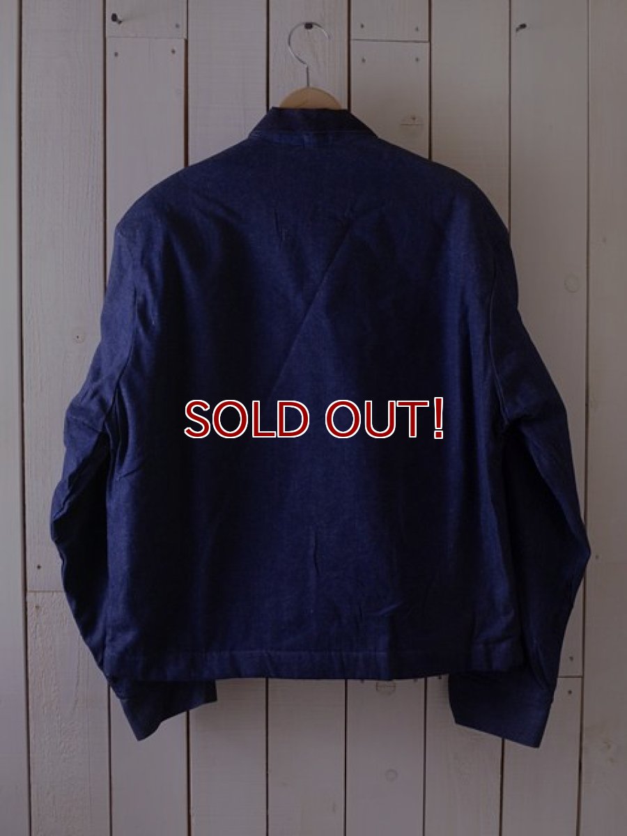 画像2: 1970s BIG SMITH ブランケット付きデニムワークジャケット　 DEAD STOCK!!　 表記M  (2)