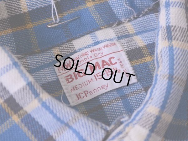 画像3: 〜1970s BIG MAC ヘビーネルシャツ  雰囲気系  表記M