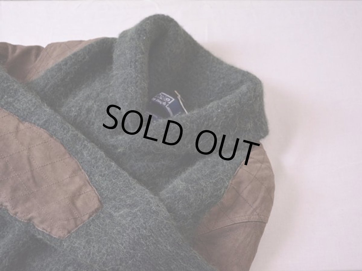 画像7: PoLo RalphLauren アルパカ混ショールカラーセーター　 表記L  (7)