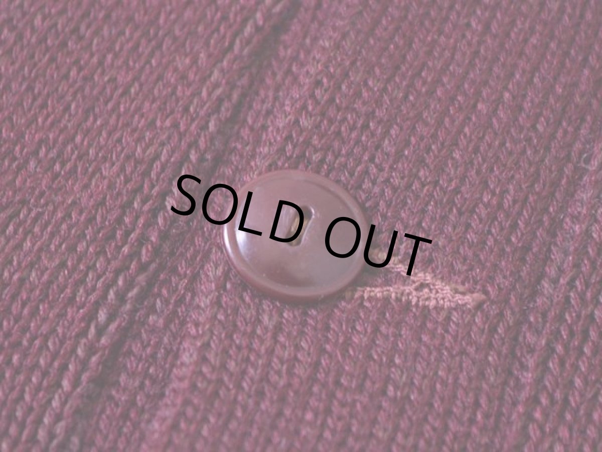 画像7: 1950s Pelham ウールニットカーディガン　 実寸SM  (7)